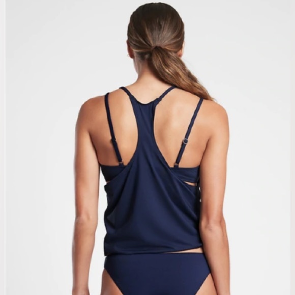 Athleta Blousy Tankini Top NWT - Picture 2 of 3